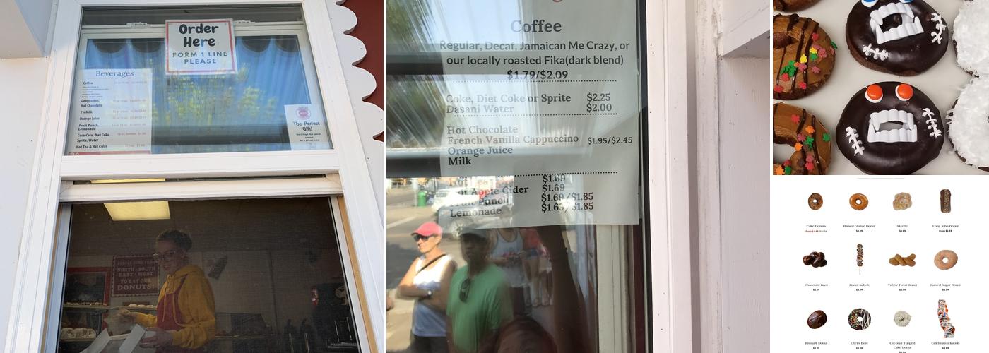 World's Best Donuts Menu