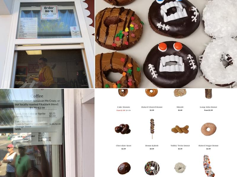 World's Best Donuts Menu