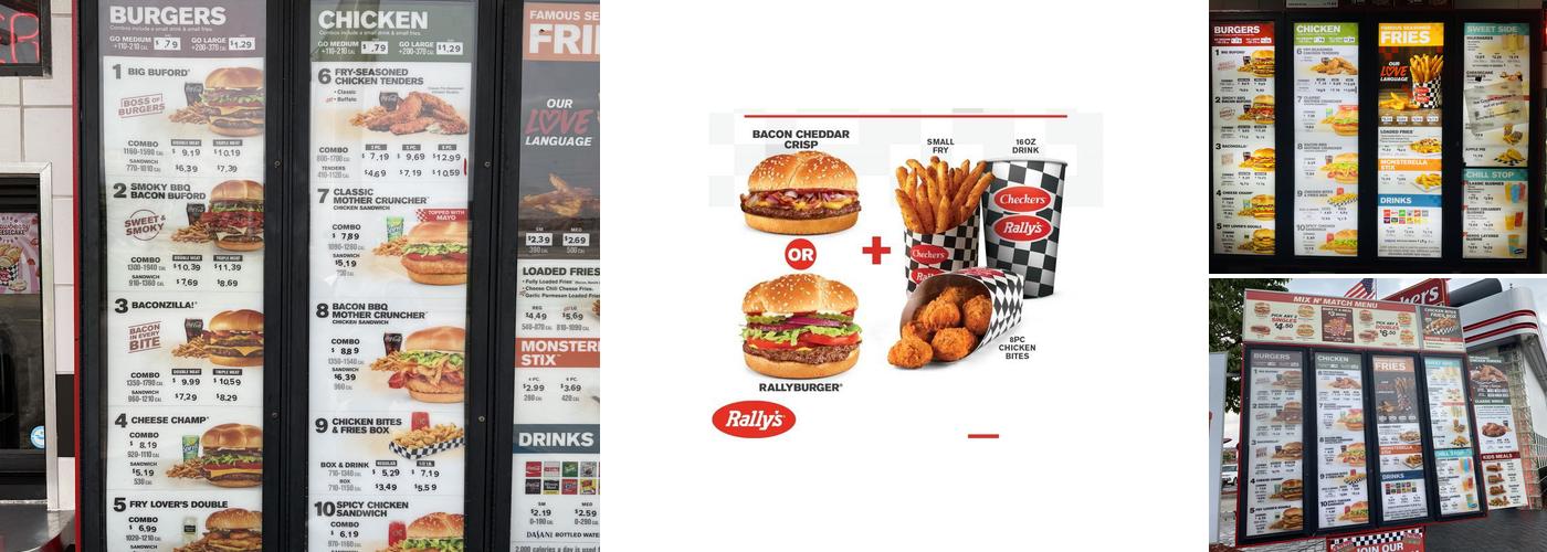 Checkers Menu
