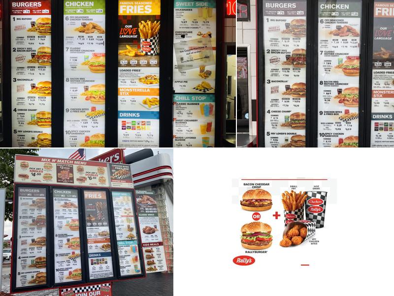 Checkers Menu