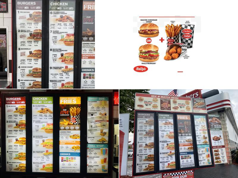 Checkers Menu