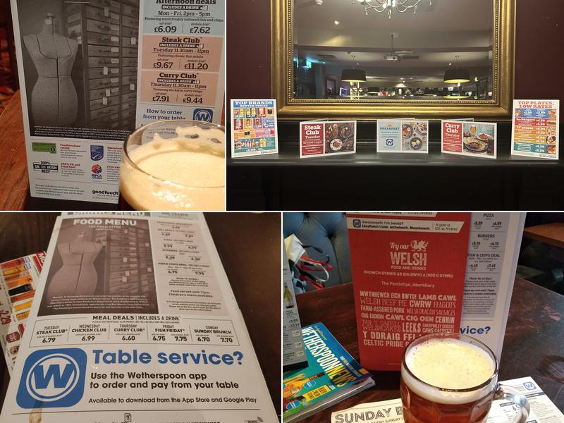 The Pontlottyn - JD Wetherspoon Menu