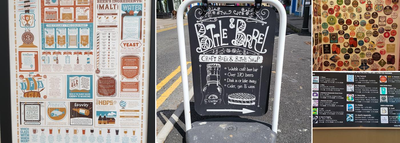 Bottle and Barrel Menu