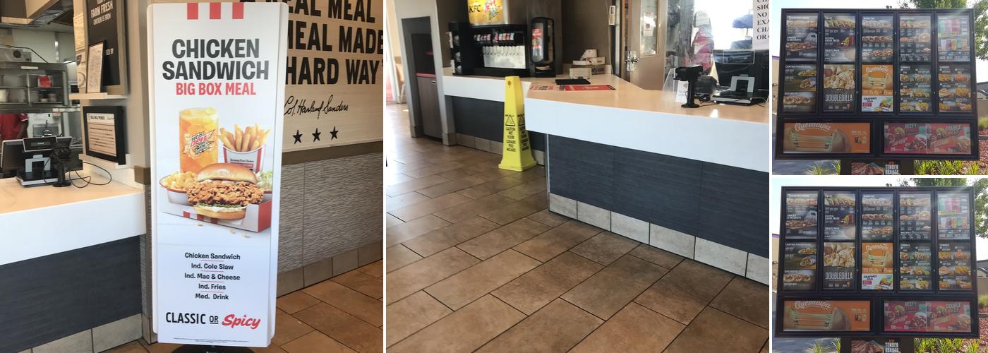 KFC Menu