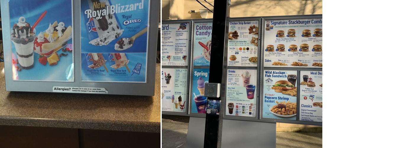 Dairy Queen Grill & Chill Menu