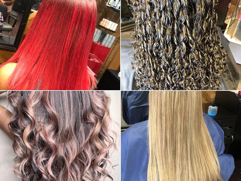 Before and after Beauty salon