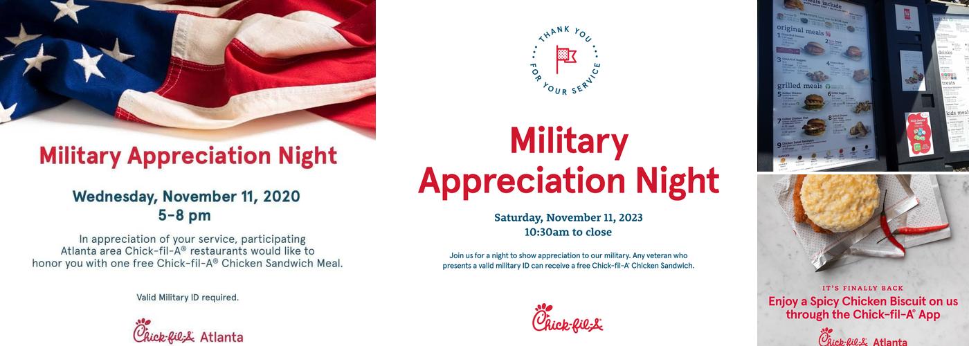 Chick-fil-A Menu