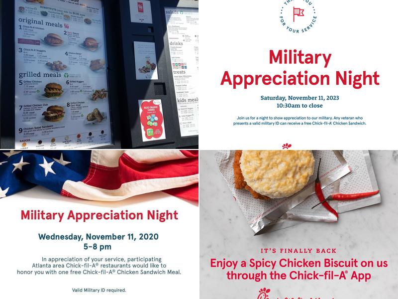 Chick-fil-A Menu