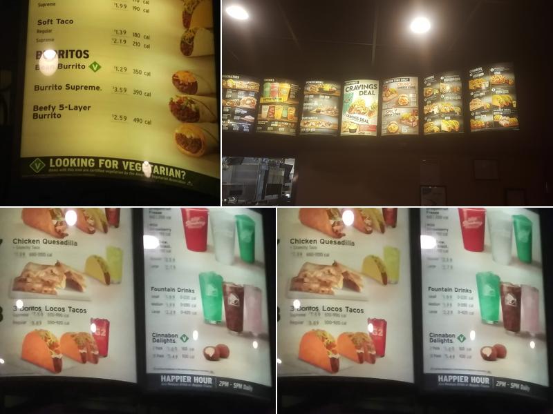 Taco Bell Menu