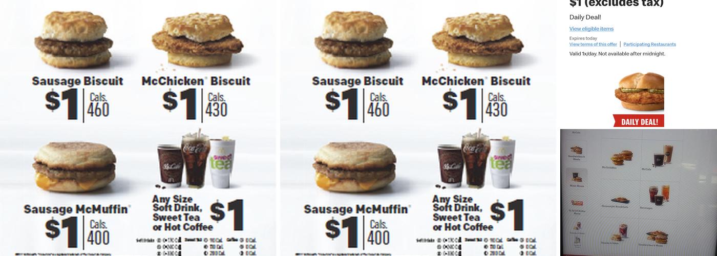 McDonald's Menu
