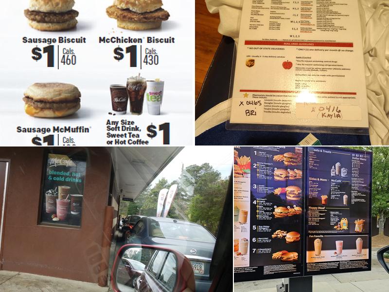 McDonald's Menu