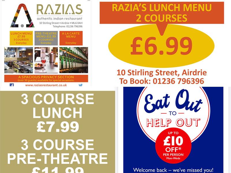 Razias Menu