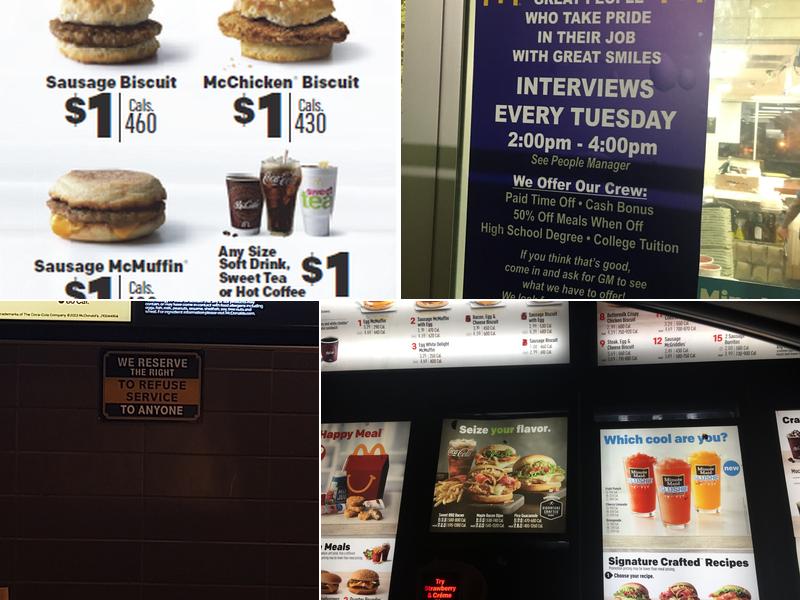 McDonald's Menu