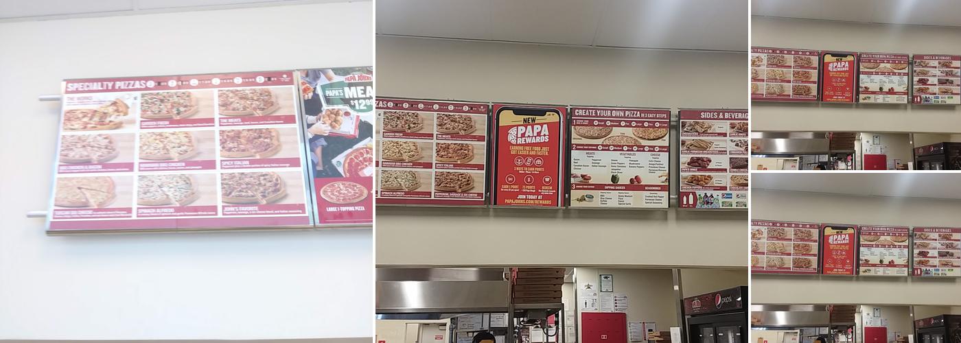 Papa Johns Pizza Menu