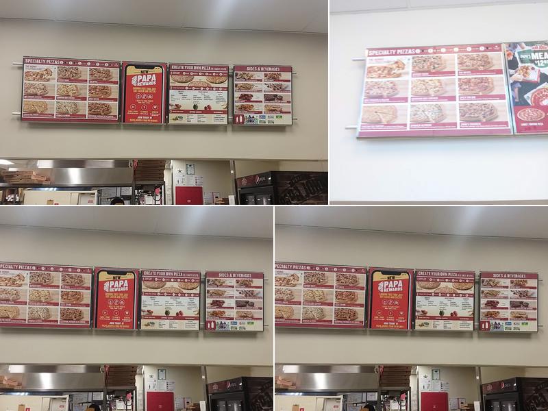 Papa Johns Pizza Menu