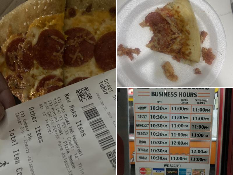 Little Caesars Pizza Menu