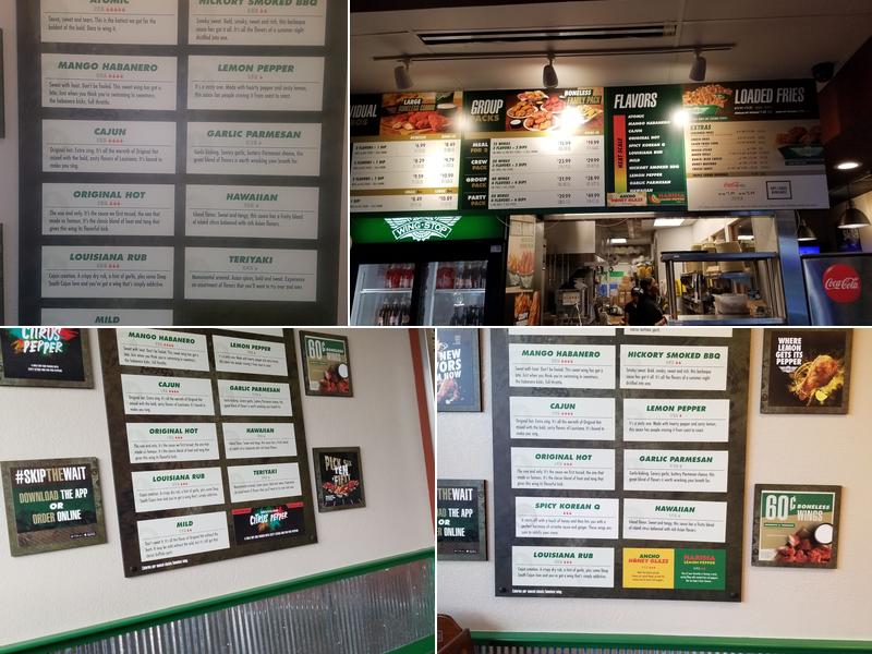 Wingstop Menu
