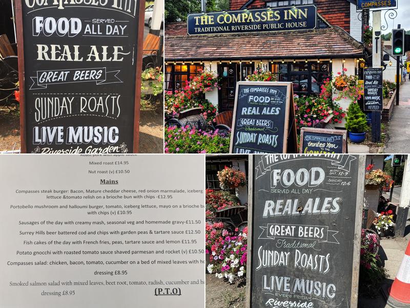 The Compasses Inn Menu