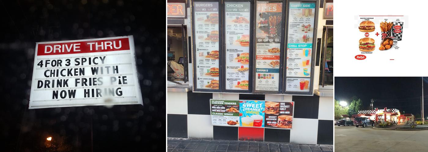 Checkers Menu