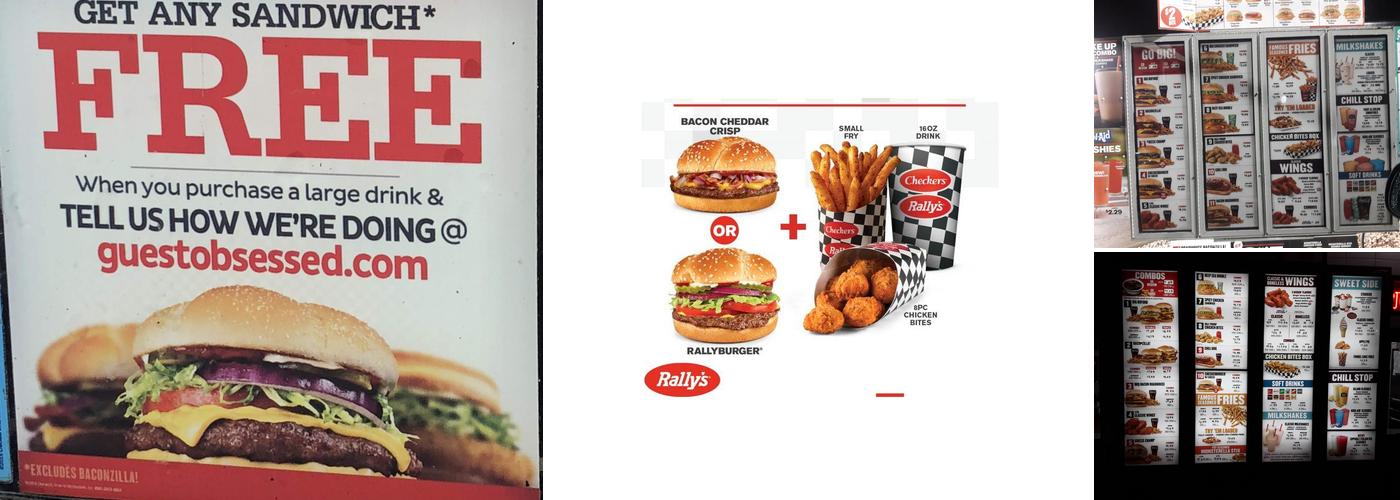 Checkers Menu