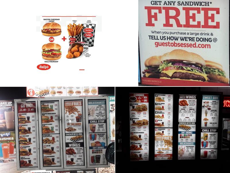 Checkers Menu