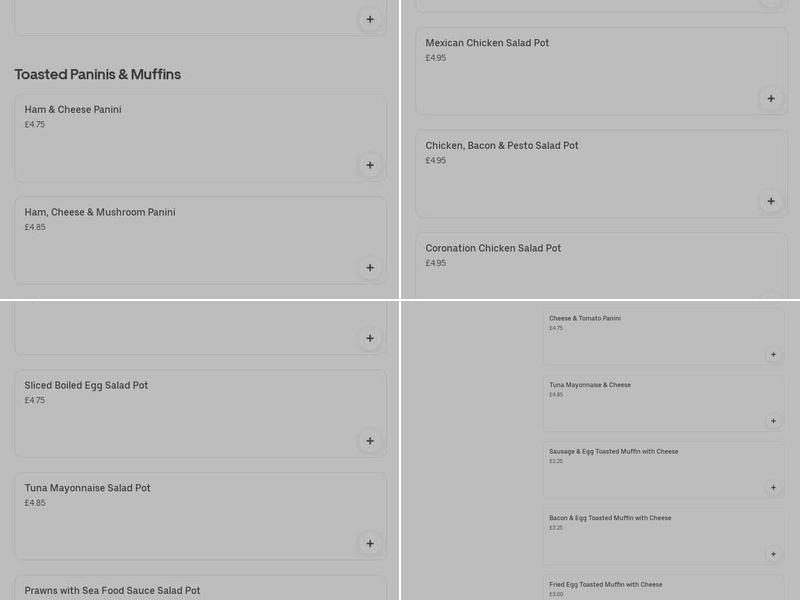 Curry King (Aldershot) Menu