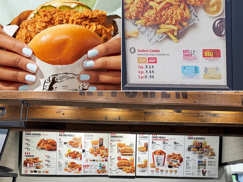 KFC Menu