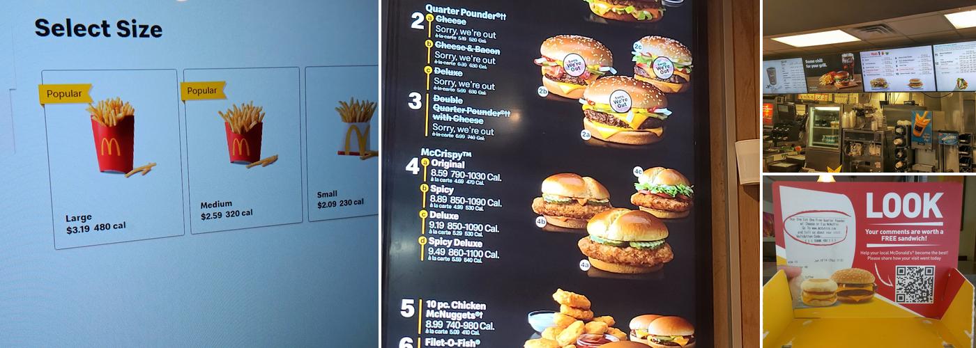 McDonald's Menu