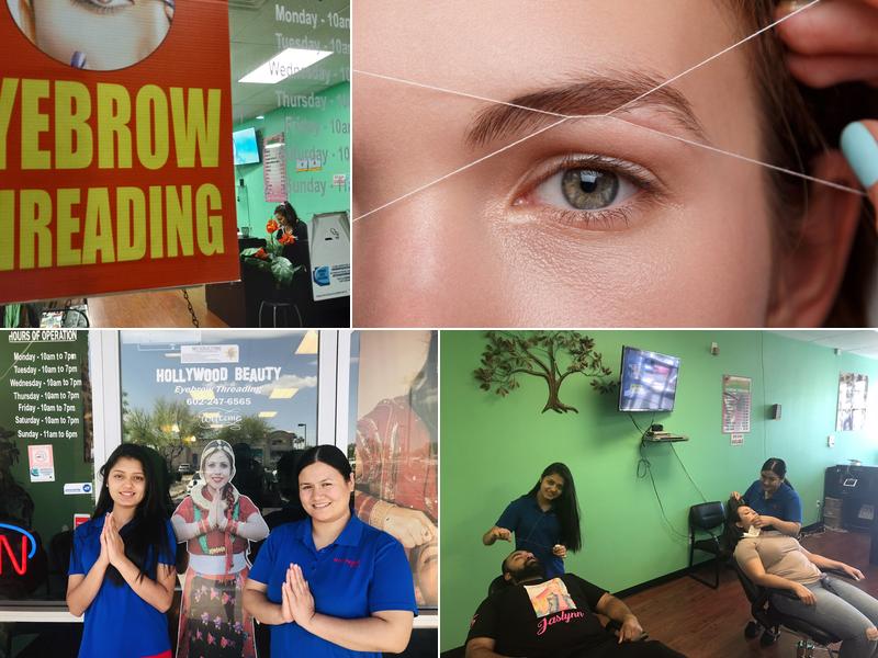 Hollywood Beauty Eyebrow Threading