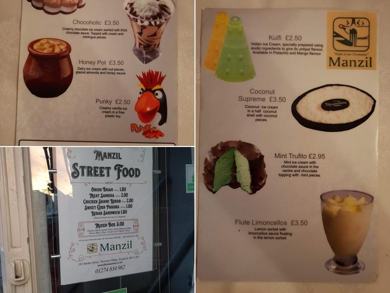 Manzil Restaurant Menu