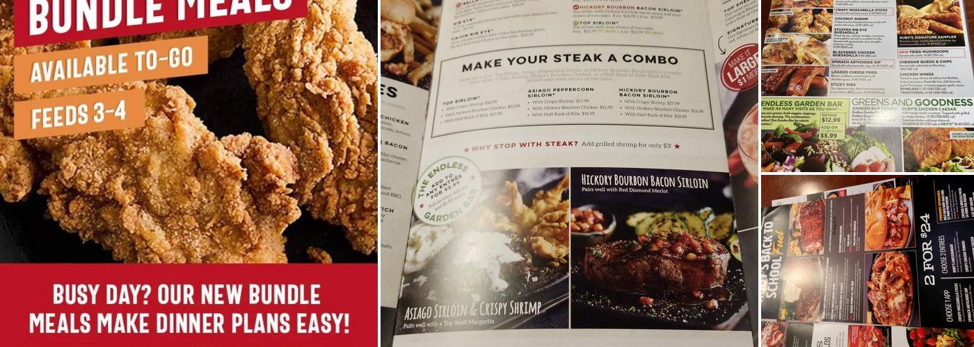 Ruby Tuesday Menu