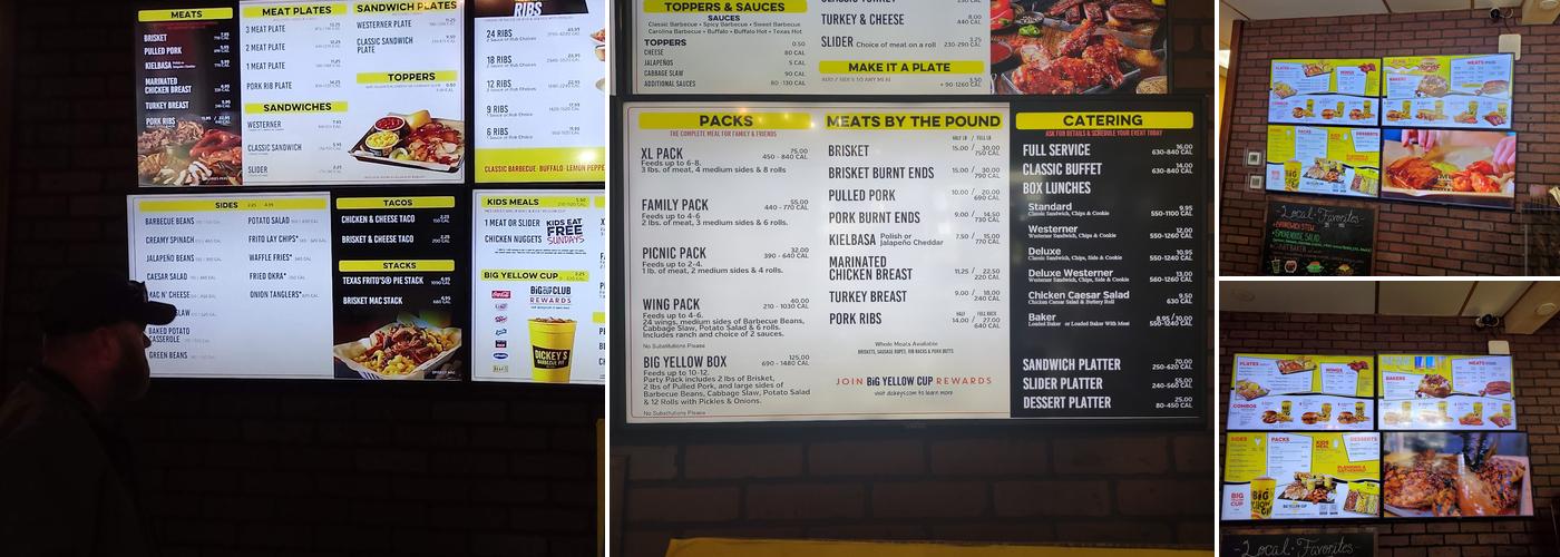 Dickey's Barbecue Pit Menu