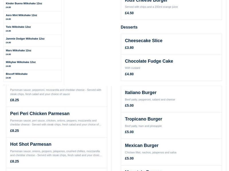 Dhanny's Curry House Menu