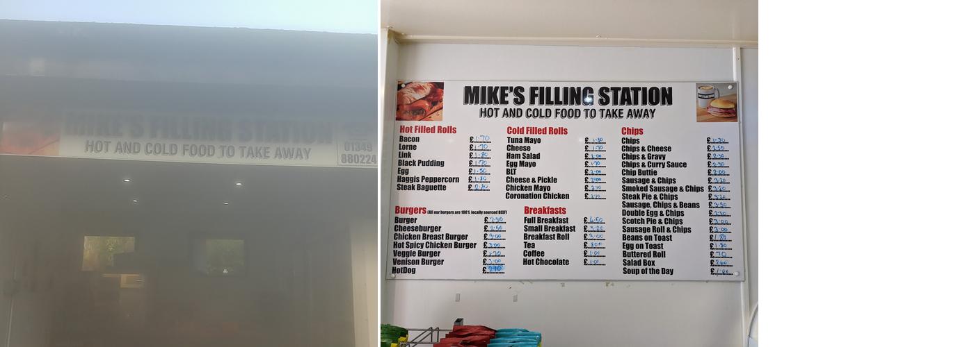 Mikes filling station