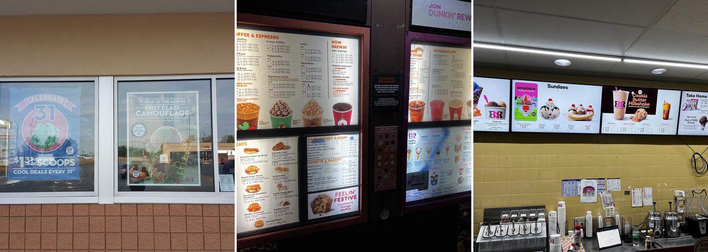 Dunkin' Menu