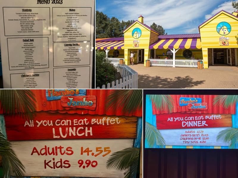 Flambo's Jambo’s Menu