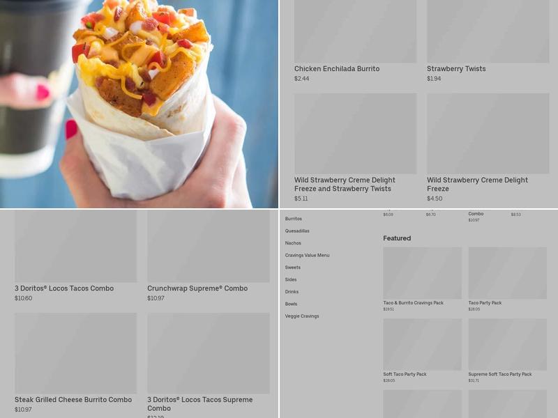 Taco Bell Menu