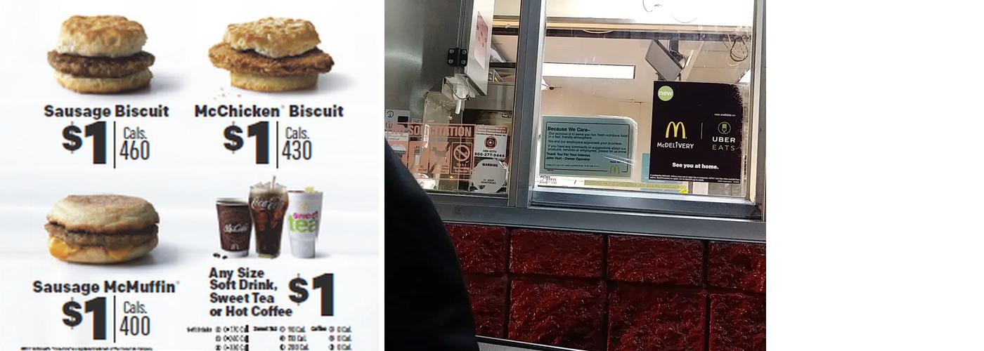McDonald's Menu