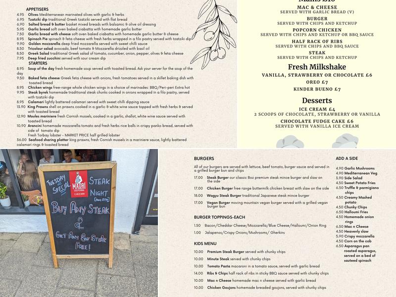 Heavens Kitchen Alton Menu