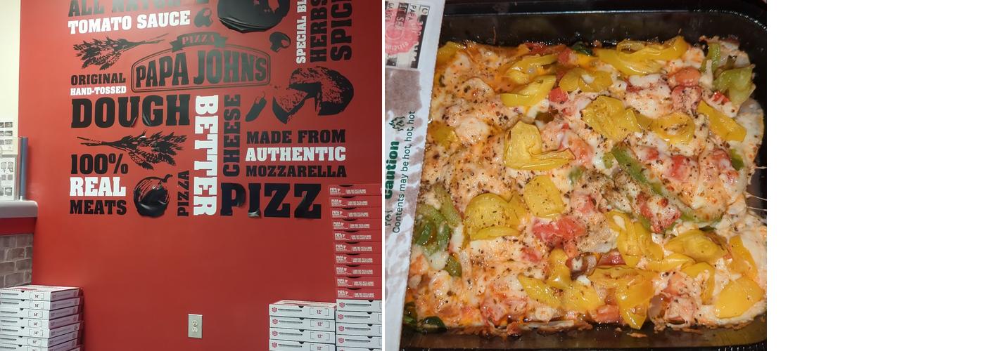 Papa Johns Pizza Menu