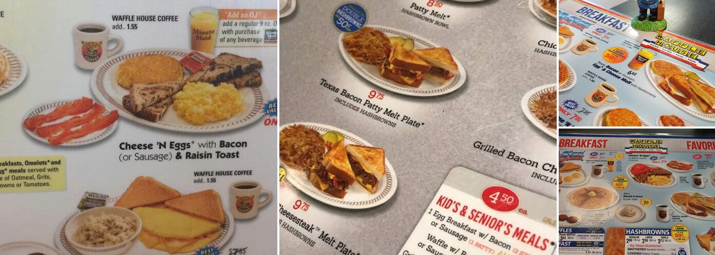 Waffle House Menu
