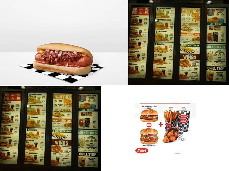 Checkers Menu