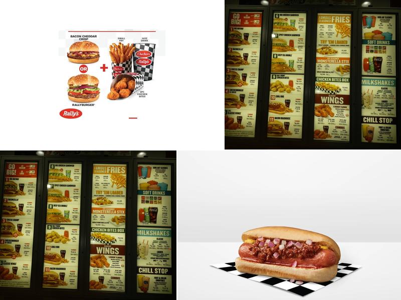 Checkers Menu