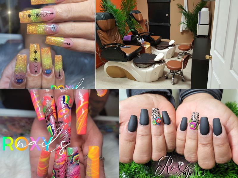 Roxy nails design