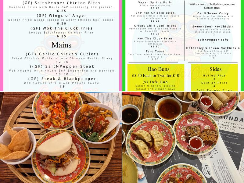 WowYauChow Altrincham Menu