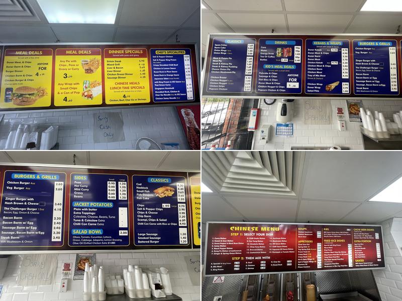 A Fine Kettle Of Fish Menu