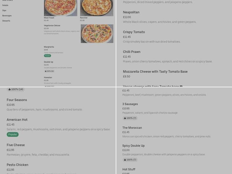 That Pizza Place Hale Menu