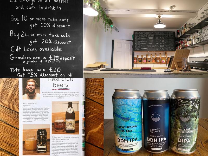 batch bottlestore Menu