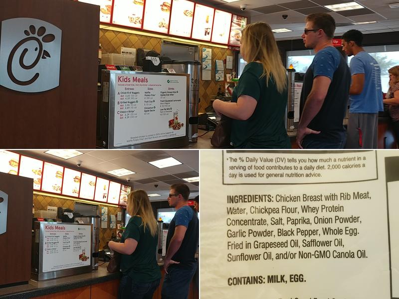 Chick-fil-A Menu