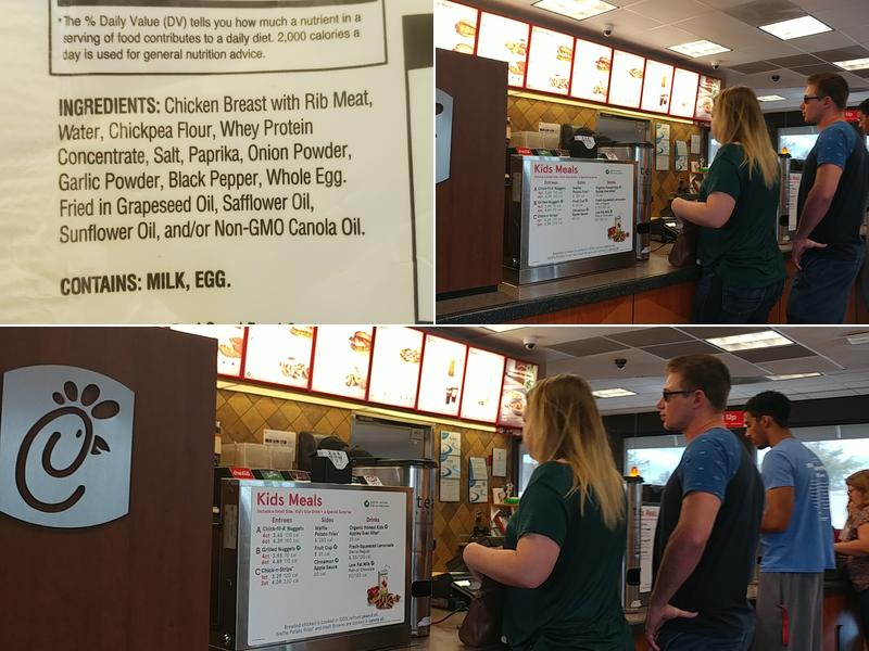 Chick-fil-A Menu
